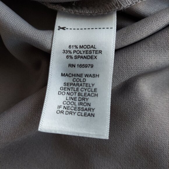 Max Studio shirt. Sz L. 61$% Modal, 33% Polyester 6% Spandex. - Picture 3 of 3